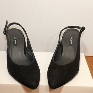 Paul Green Toluca Sling Black Suede.